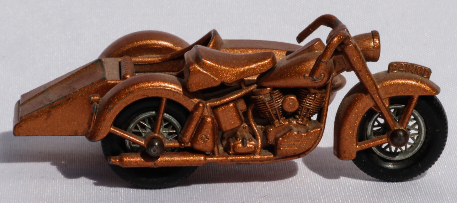 Matchbox Harley Davidson and Sidecar